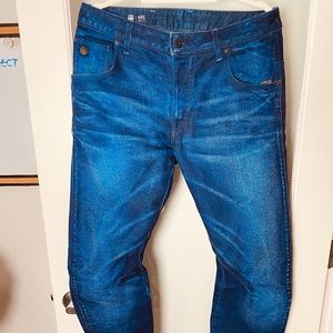 G Star Raw Arc 3D Pigment Overdye Blue
